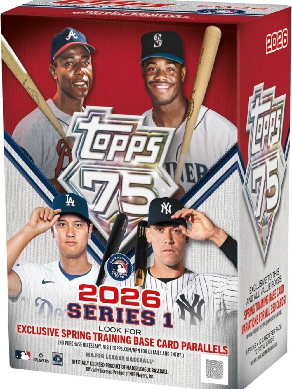 2026 Baseball Blaster Box - Retail Exclusive Holo Foil Parallels & Spring